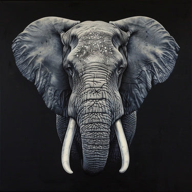 Elephant Head Canvas